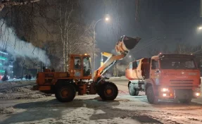 Из Кемерова за февраль вывезли почти 450 тысяч кубометров снега