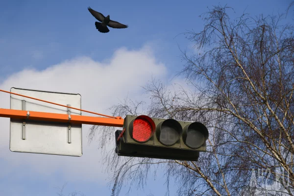В Кемерове из-за неисправности отключили светофоры на трёх перекрёстках проспекта Ленина