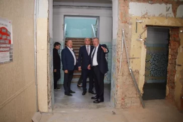 Фото: Сергей Цивилёв осмотрел новое здание полысаевской горбольницы 3