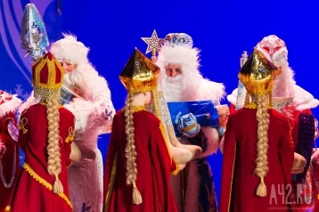 Фото: Праздничная феерия, или Как выбирали лучшего Деда Мороза Кузбасса 15
