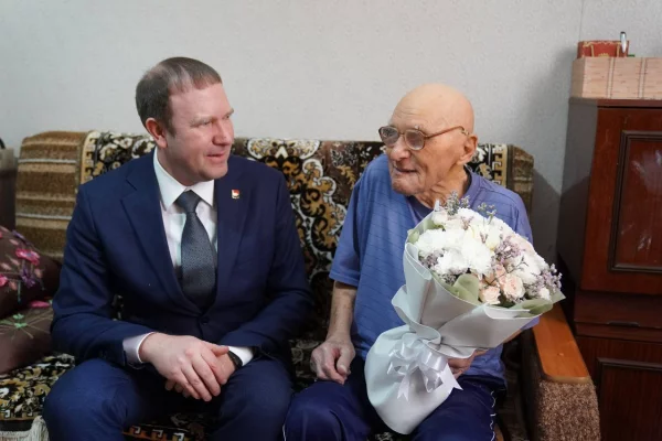 Жителю Кемерова исполнилось 104 года 