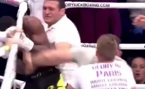 Видео: в Париже болельщики избили кикбоксёра прямо на ринге
