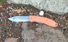 В Кузбассе 21-летняя девушка напала на знакомого со складным ножом