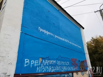 Фото: Создатель закрашенного на проспекте Ленина в Кемерове граффити высказался об инциденте 1