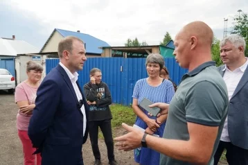 Фото: Власти Кемерова разобрались с подтоплением домов на улицах Рылеева и Пригородной 1