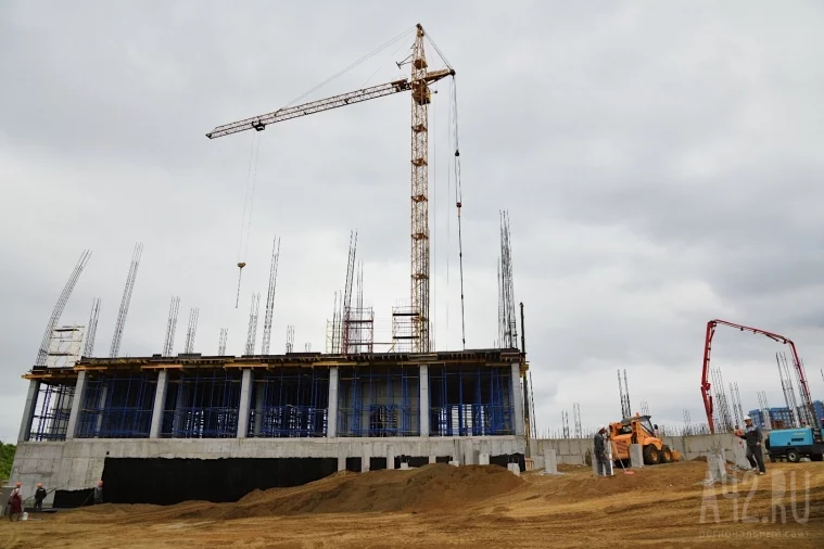Фото: Кассационный суд в Кемерове: как идёт строительство 12