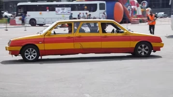 Фото: В Новокузнецке представили необычный автомобиль «Тяни-толкай» 1