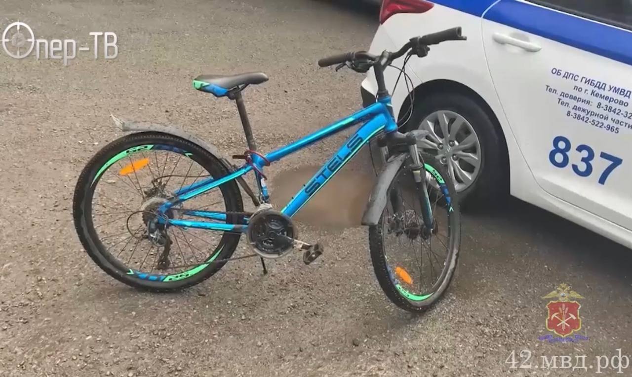 В Кузбассе полицейские нашли велосипед, украденный три года назад