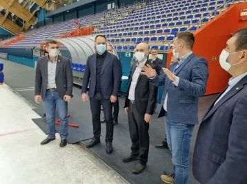 Фото: Первый замминистра спорта РФ Азат Кадыров прибыл в Кузбасс 1