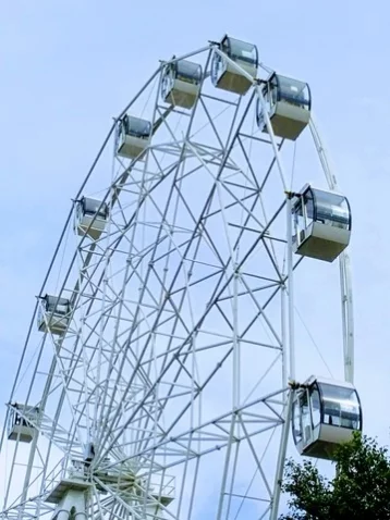 Фото: В Новокузнецке готовится к открытию самое большое в Сибири колесо обозрения 1