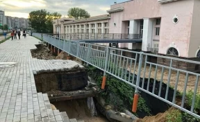 В Нижнем Новгороде размыло дороги, построенные к ЧМ-2018 