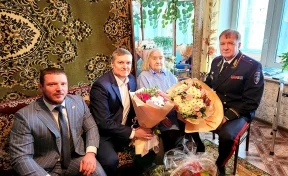 В Кемерове 100-летний юбилей отметила ветеран МВД Анна Котенко 