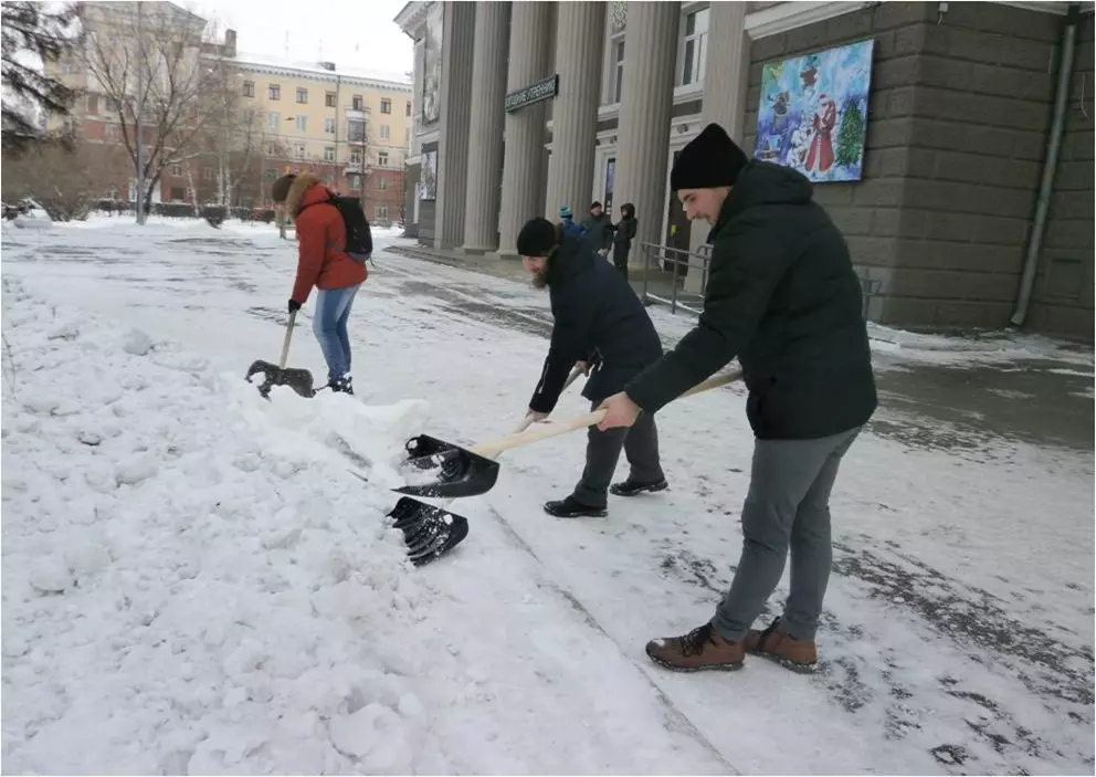 Фото: За сутки в Кемерове выпала полудекадная норма снега 1