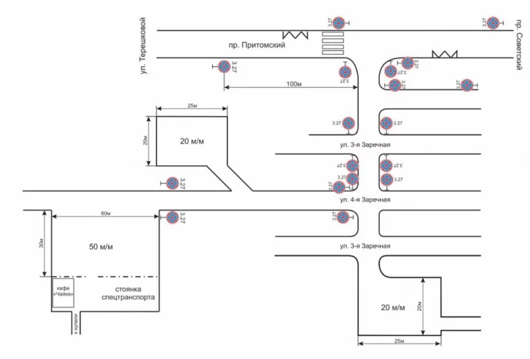 Участок у зоны отдыха «Чайка»