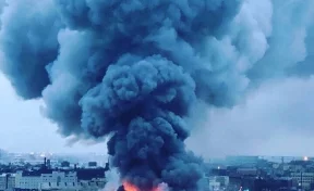 В Петербурге горит гипермаркет «Лента», эвакуированы более 800 человек