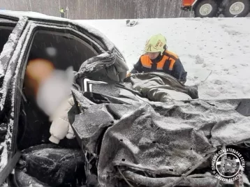 Фото: На трассе Томск — Мариинск произошло смертельное ДТП, погибла женщина  1