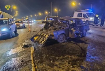 Фото: Смертельное ДТП произошло на Калужском шоссе в Москве, погибли два человека 1
