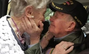 Ветеран войны из США встретился с возлюбленной француженкой спустя 75 лет 