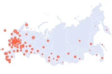 Фото: Количество больных коронавирусом в России на 14 апреля 1