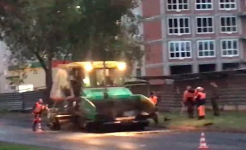Фото: В мэрии Кемерова рассказали о ремонте дорог в дождь 1