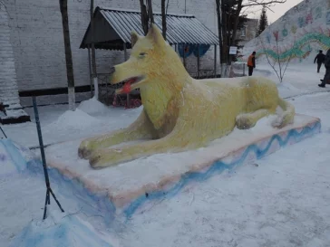 Фото: Кузбасские осуждённые построили необычный снежный городок 6