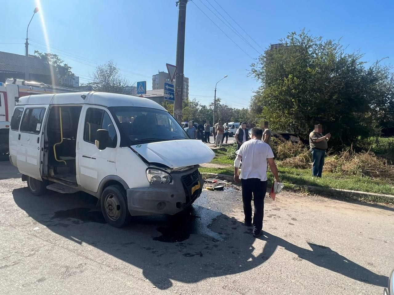 В Астрахани пять человек пострадали в смертельном ДТП с маршруткой 