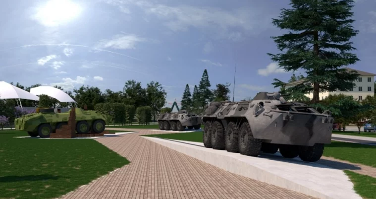 Проект реконструкции парка Жукова в Кемерове. Фото: ako.ru