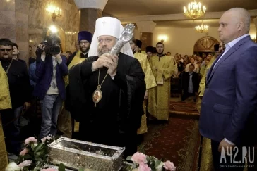 Фото: Сергей Цивилёв поклонился мощам святителя Спиридона Тримифунтского 2