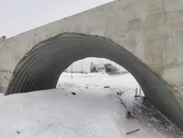 Фото: Дмитрий Анисимов: в Кемерове завершилась сборка конструктива пешеходного моста через Искитимку 2