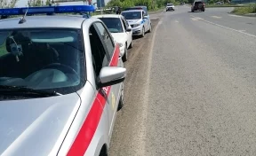 В Кузбассе задержали нетрезвого водителя на автомобиле без номеров