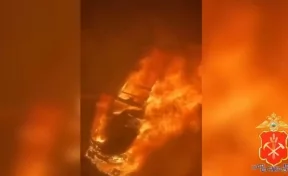 Кузбассовец сжёг автомобиль за 12,5 млн рублей