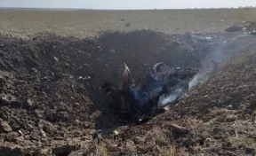 Появилось фото рухнувшего Су-25