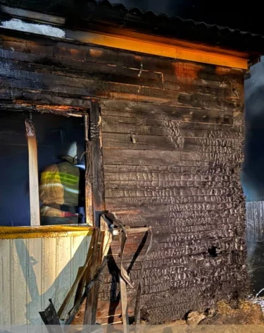 В Бурятии ночью сгорел Дом культуры