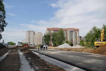 Фото: Мэр Кемерова показал ход строительства улицы Дружбы 2
