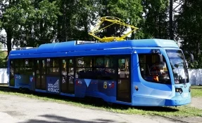 В Новокузнецке вышли на линию три новых трамвая