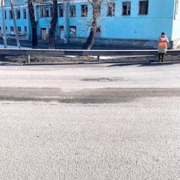 Фото: В Новокузнецке начали проверять дороги, отремонтированные с 2017 года 5