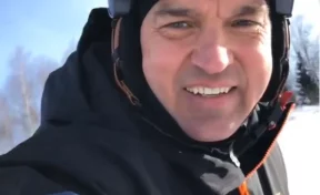 Мэр Новокузнецка скатился с горы в Междуреченске и снял видео