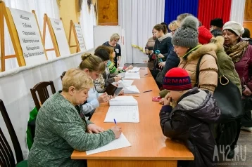 Фото: В Кузбассе зафиксировали два вброса на выборах президента 1