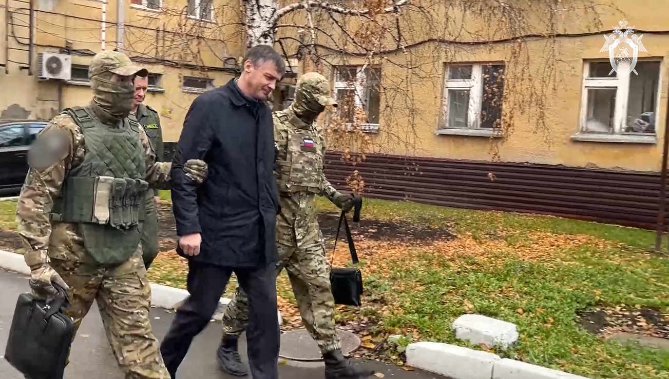 Кузбасский СК опубликовал видео задержания главы Яйского округа 