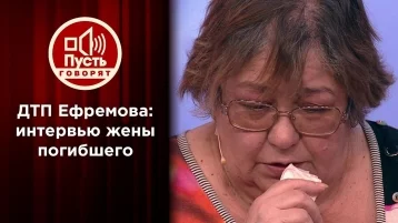 Фото: Жена погибшего водителя на шоу «Пусть говорят» отказалась от мировой с Ефремовым 1