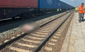 В Кузбассе женщина попала под грузовой поезд и скончалась на месте
