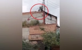 В Кузбассе опасные игры детей на крыше заброшенного здания сняли на видео