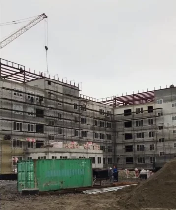 Фото: Мэр Новокузнецка проверил ход строительства инфекционной больницы 1
