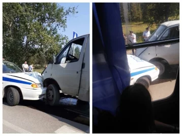Фото: Кузбасская полиция задержала виновника ДТП с патрульной машиной 1
