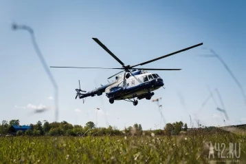 Фото: В Росгвардии рассказали, зачем вертолёты кружили над Кемеровом 1