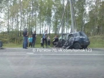 Фото: Стали известны детали страшной аварии на трассе Томск — Юрга 1