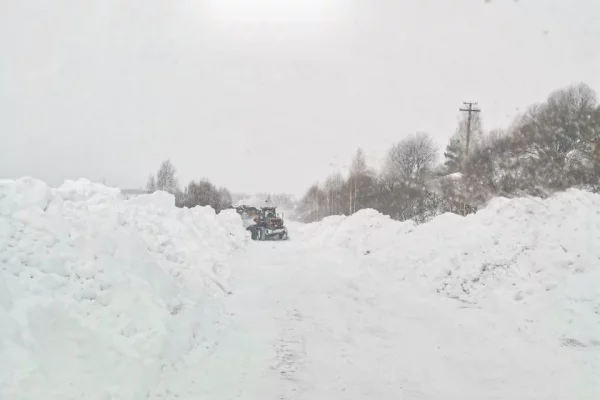 Энергетики «Россети Сибирь» восстанавливают электроснабжение на юге Кузбасса после снегопада