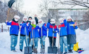 В Кузбассе студенческие отряды за зиму очистили от снега более 300 дворов