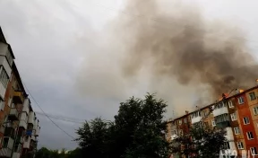 В связи с пожаром в пятиэтажке в Кемерове запустили «горячую линию»