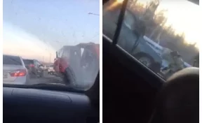 Один человек погиб в ДТП с КамАЗом на кузбасской трассе